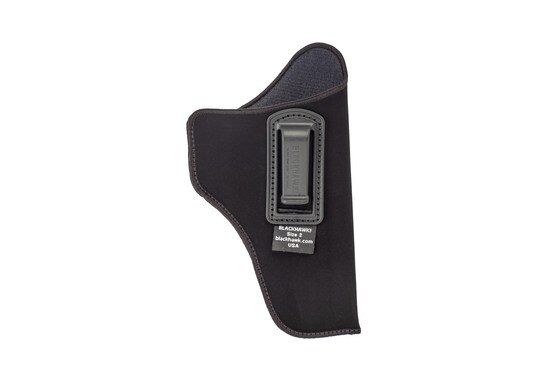 Blackhawk IWB pistol holster Size 2 is designed for double action revolvers